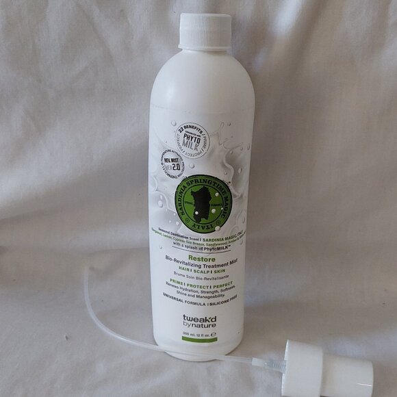 Tweak'd Nature Restore Revitalizing Hair Mist Sardinia Magic bio-revitalizing - Picture 1 of 2